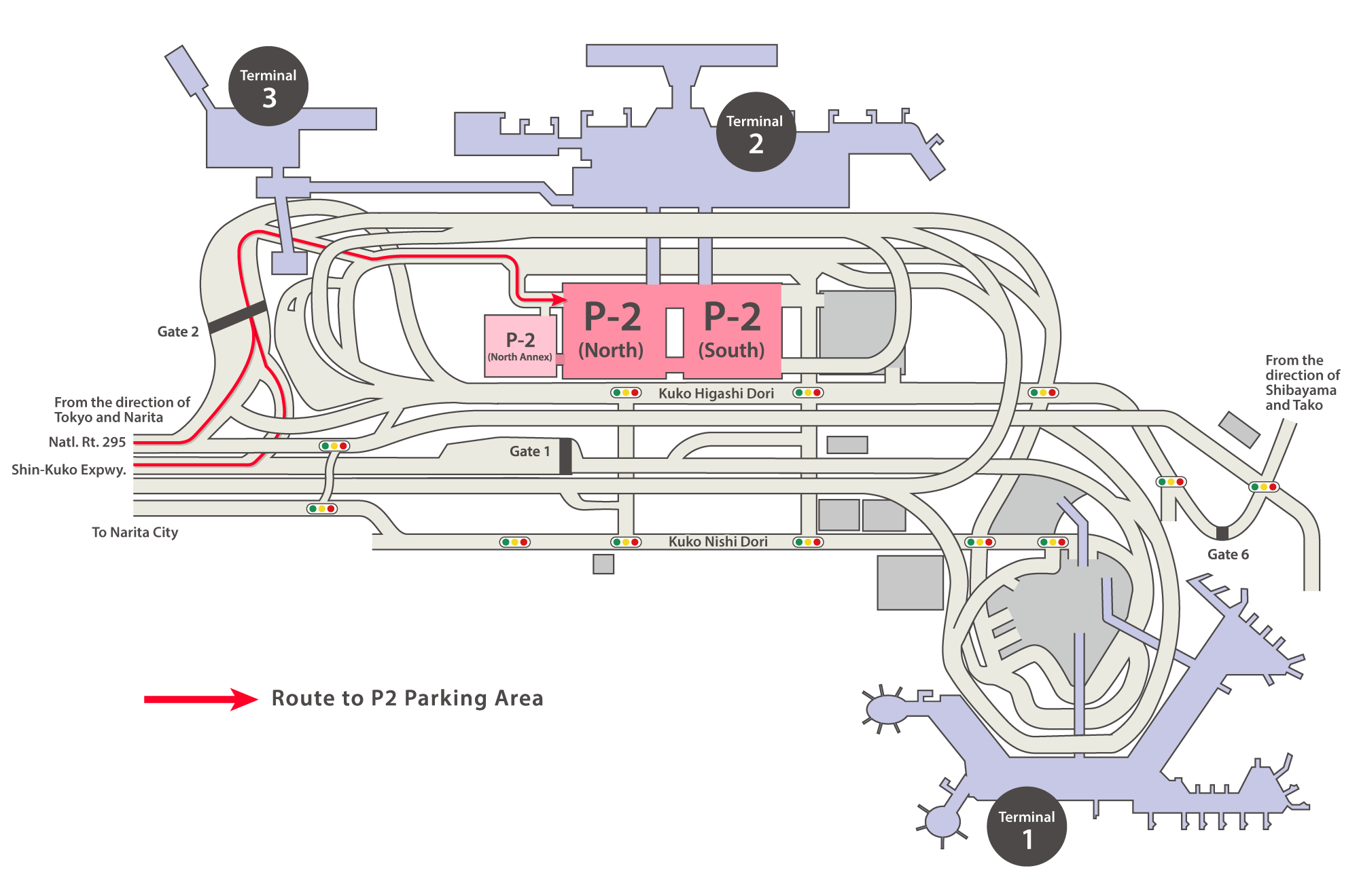 Hướng dẫn book/đặt chỗ bãi đậu xe oto sân bay Narita Airport