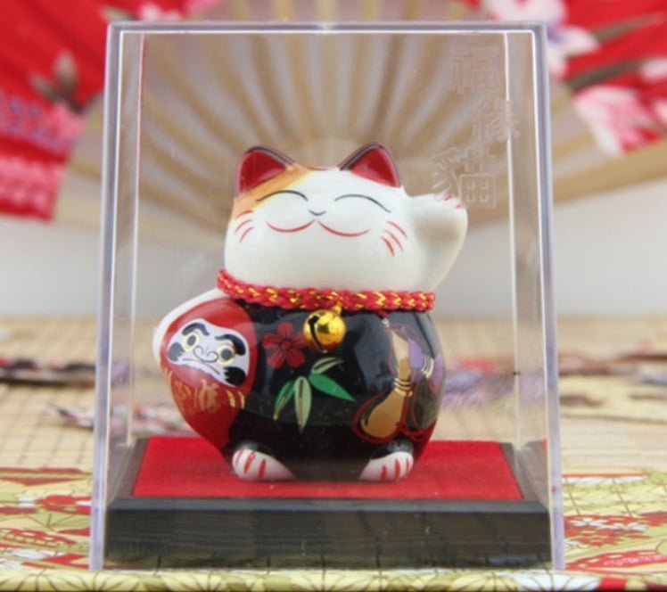 Hình ảnh chú mèo thần tài Maneki Neko trong văn hóa Nhật Bản